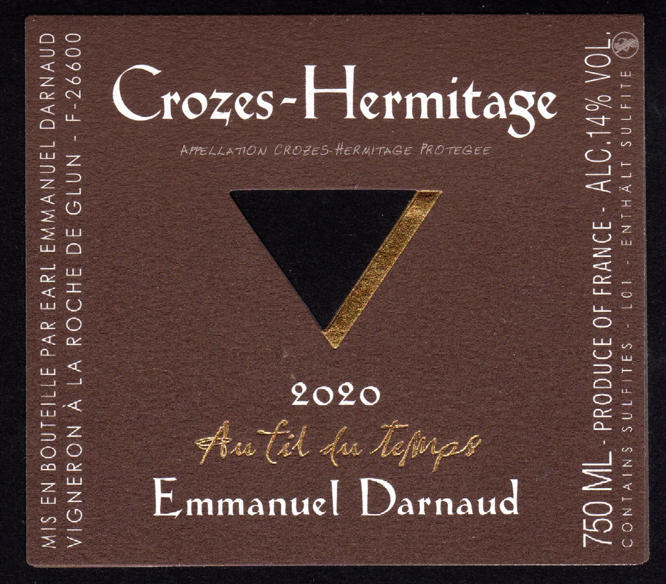Crozes Hermitage Rouge 2019